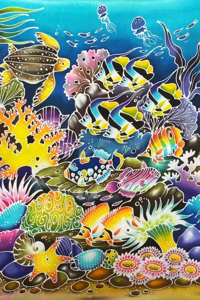 Batik painting Phuket